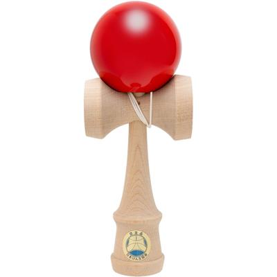 Onda Kendama Master Сертифицированный Japan Kendama Простой в использовании с запасной струной Takumi, Ассоциация, Соревнование, Красный,