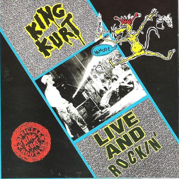 CD KING KURT Live and Rockin LINKCD106 Link Records 1991 Япония Рок Б/у