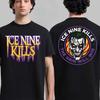 Ice Nine Kills The Laugh Track Joker Face Horror The Grin Will Win Big Logo T-Shirt High-end Luxury