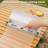 300CM/Roll Outdoor Disposable Cutting Board Mat with Two-Way Slider Cutter Camping BBQ Picnic Anti-Slip Meat Vegetables Cutting Pad