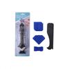 Caulking Tools: Scraper, Smoothing Spatula, Silicone Remover, Glass Glue Cleaner.
