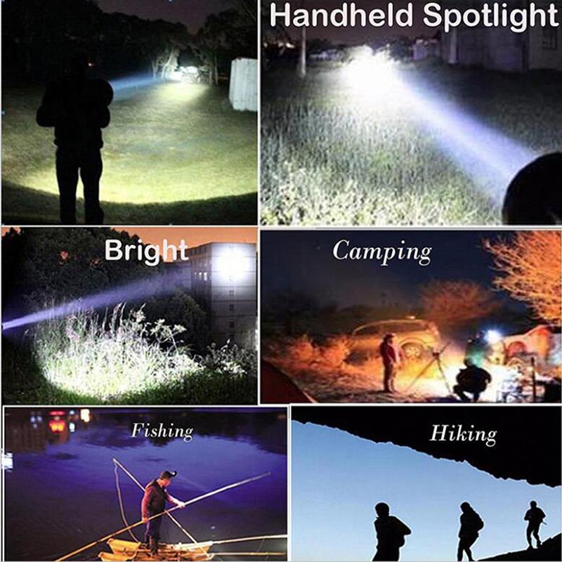 12V/24V high power handheld light hunting Lamp searchlight LED 25W outdoor fishing Camping torch lawn lamps Vehicle lights
