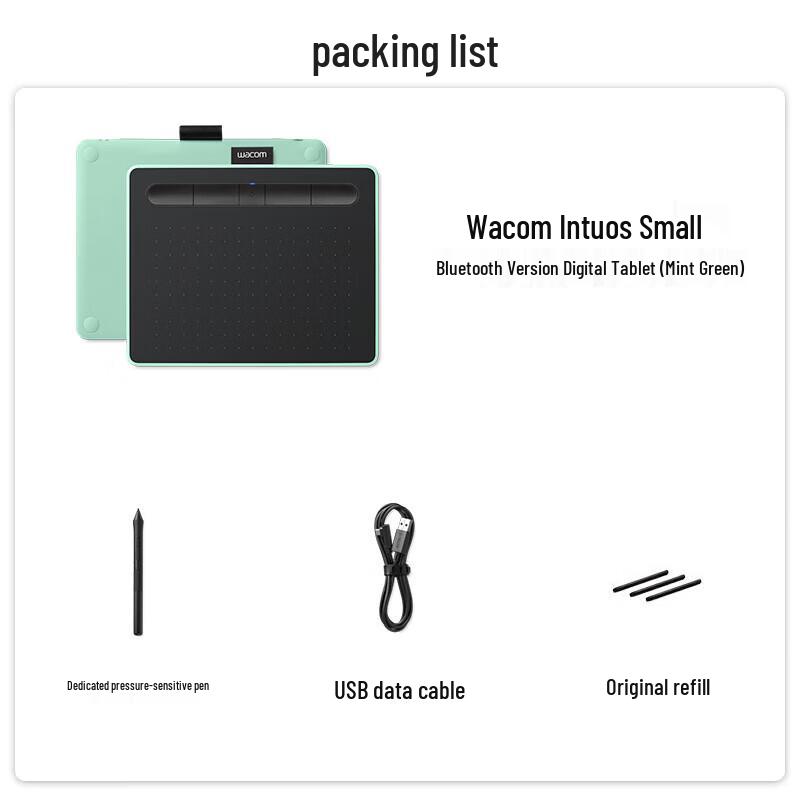 Wacom Intuos CTL-4100WL Wireless Bluetooth Drawing Tablet