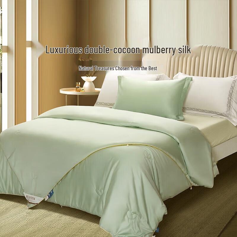 Fuanna 100% Mulberry Silk All-Season Quilt