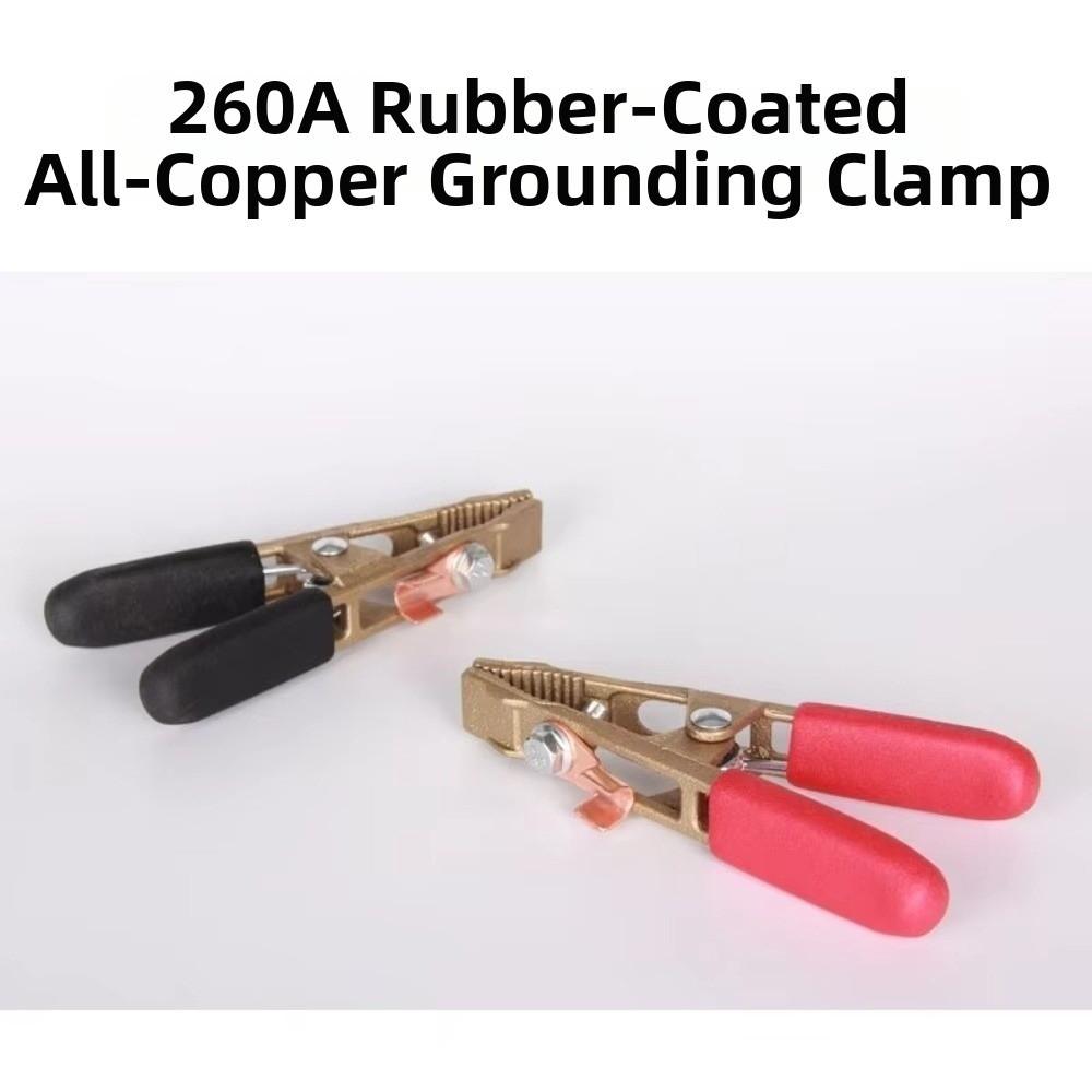 A Shape Earth Cable Clamp 260A Welding Plasma Machine Professional Screw Earth Clip Welding Work