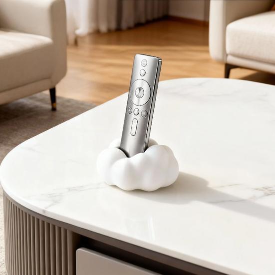 Держатель для пульта дистанционного управления Прочный в форме облака Универсальный органайзер для пультов для телевизора и бытовой техники Легко монтируемый ящик для хранения для дома, офисного стола, прикроватной тумбочки