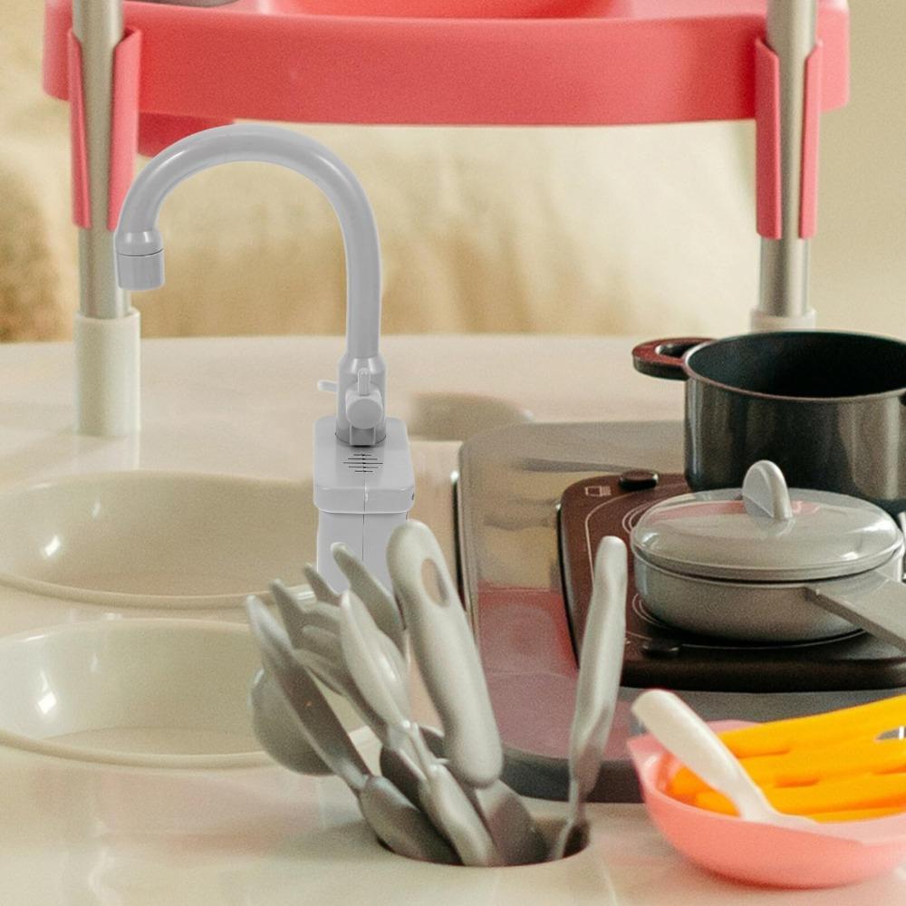 Вращающийся кухонный кран Замена Игрушка Симуляция Пластиковые Игрушки для кухонной раковины Кран с проточной водой Игрушка-кран