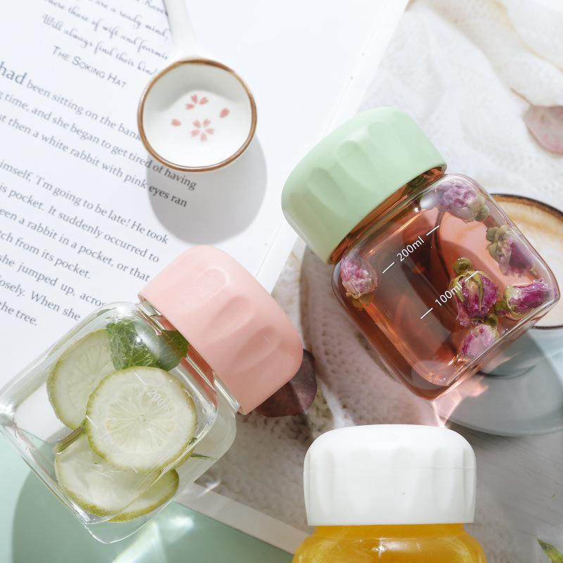 Mini Christmas Glass Cup with Bird's Nest Packaging