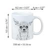 Chihuahua short-haired, Chihuahua smooth - cup with a dog, personalized cup with a print, a classic gift for everyone from the Art-Dog brand