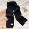 Knitted Scarf  New Autumn Winter Warm Scarf Fashion Scarves Korean Version For Girl Boy Soft Neckerchief Cashmere Imitation