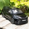 Модель автомобиля Toyota Sienna 1/24, игрушечная литая машинка с электроприводом, со звуками и огнями для детей, мальчиков, девочек и взрослых, подарок