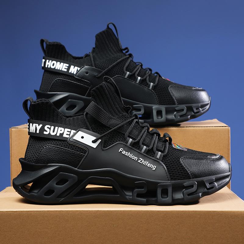 Модные повседневные спортивные кроссовки, мужские дышащие баскетбольные кроссовки для бега для мужчин, удобные мужские кроссовки хорошего качества в стиле панк-стрит