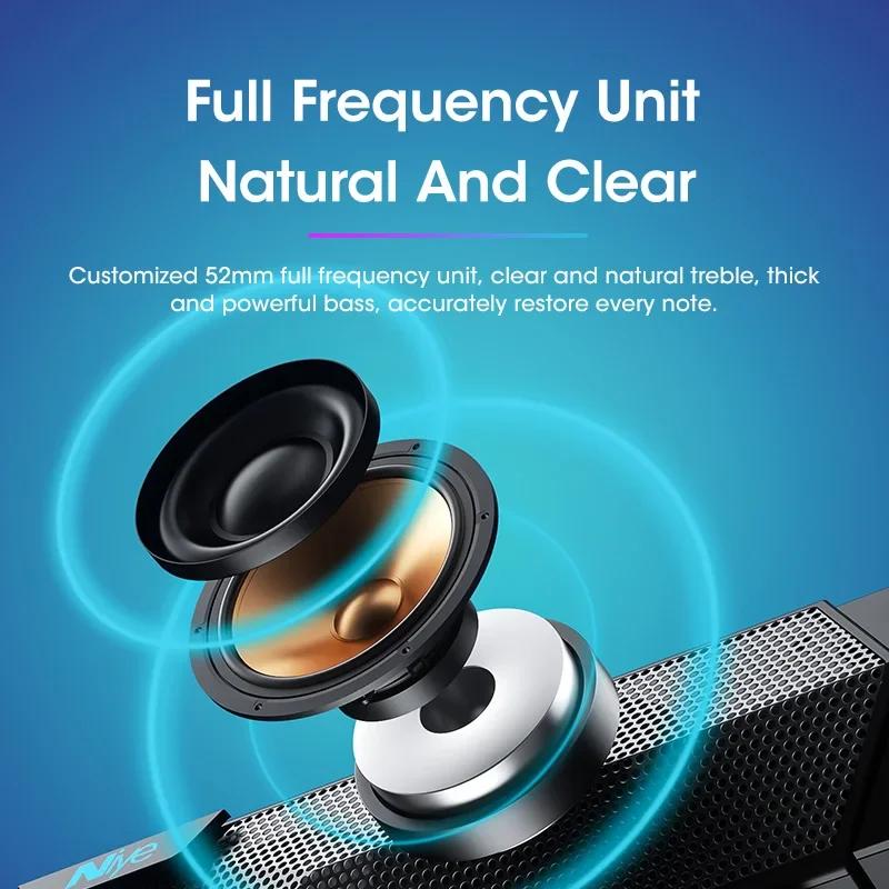 4D стерео звуковая панель ПК динамик объемный саундбар Bluetooth беспроводной проводной компьютерные колонки RGB сабвуфер для ноутбука кинотеатр ТВ