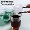 Форма для льда Rose Ice Cube Mold из пищевого силикона для коктейлей Whiskey BPA Free Ice Cube Maker