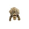 1Pc Dragon Turtle Casting Figurine Metal Retro Sculpture Desktop Decoration Gift