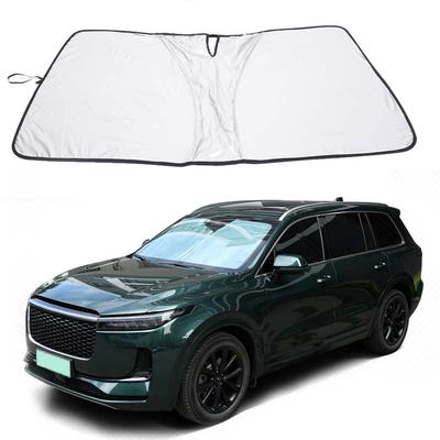 For Li Auto ONE 2029-2021 Silver Tape Car Front Windshield Sunshade Sun Protection Visor Sunshade Interior Accessories