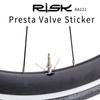 Mountain Road Bike Rim Protection Bicycle French Presta Rim Protection Glue Pad Valve Sticker