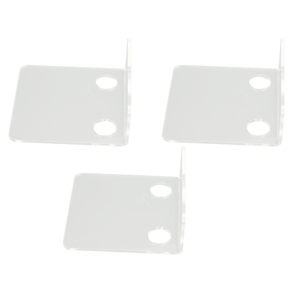 3 шт. Маленькие камеры видеонаблюдения Настенная полка с 6 кабельными зажимами 10 шт. Ленты Акрил Водонепроницаемый Сверло