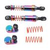 1 Pair RC Shock Absorber Kit Damper with Offset Caps Springs Remote Control Car Parts Aluminum Alloy Large Caliber