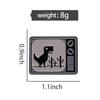 Dinosaur Games Enamel Pins Custom Television Brooches Lapel Badges Cartoon Animal Jewelry Gift for Kids Friends