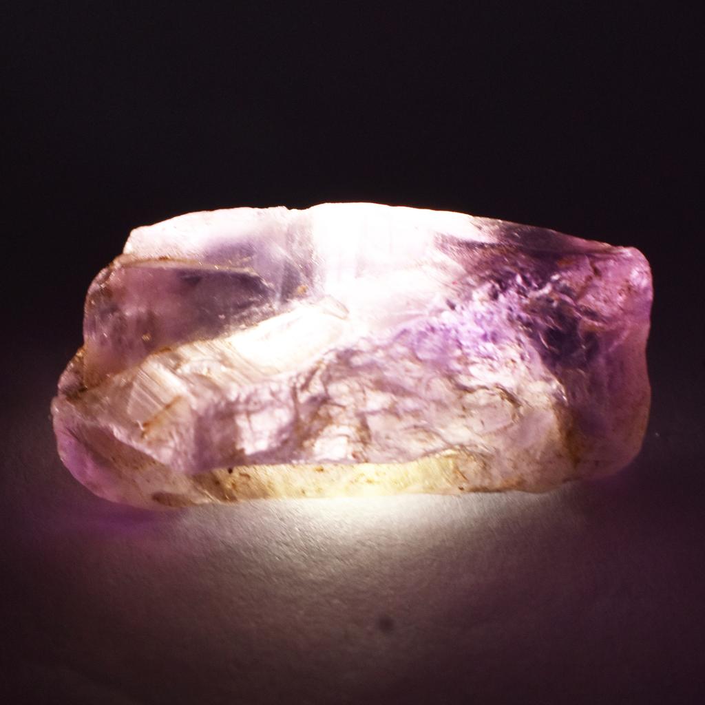 A Grade 28.7 Ct Purple Ametrine Gemstone Natural Uncut Raw Rough