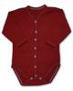 Baby Bodysuit 74 Long Sleeve Burgundy From the Manufacturer