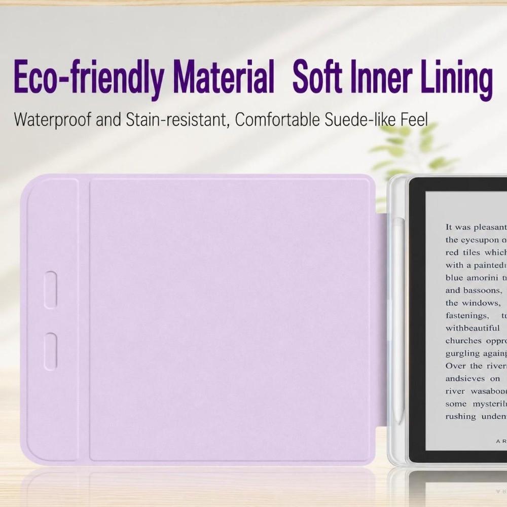 Magnetic Folio Cover Pencil Slot Case for KOBO Libra Color/2 7 inch 2024 Released Daily Reading