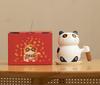Lucate Cat Ceramic Tea Mug with Separation and Filter Office Cup Cute Design Enterprise Business Accompanying Gift