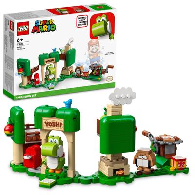 LEGO Super Mario Yoshi и захватывающий подарочный вызов 71406 Игрушечный блок Подарочная видеоигра для мальчиков и девочек от 6 лет и старше
