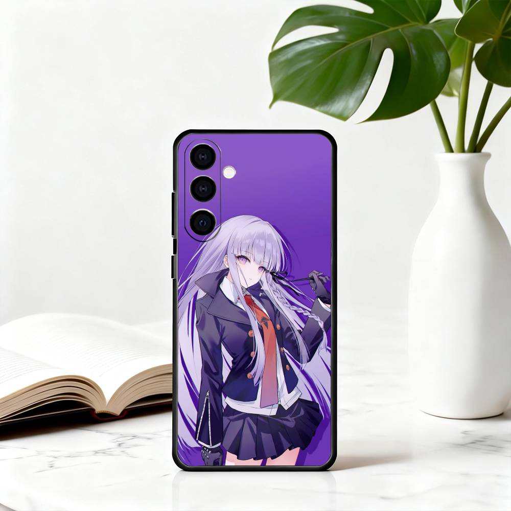 D-Danganronpa K-Kyoko K-Kirigiri-DKK Phone Case For Samsung Galaxy A73,A72,A71,A70,A53,A52,A51,Soft Silicone Black Cover