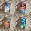 Морской Тропические Пальмы Пляж Чехол для Телефона Для Samsung Galaxy A20,A21s,A22,A31,A32,A52,A53,A72,73,A80 Мягкая Черная Крышка