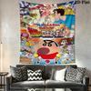 Colorful Characters Tapestry Tapestry Fashion Print Wallmounted Home Decor Background Wall Hanging Cloth Wall Decoration