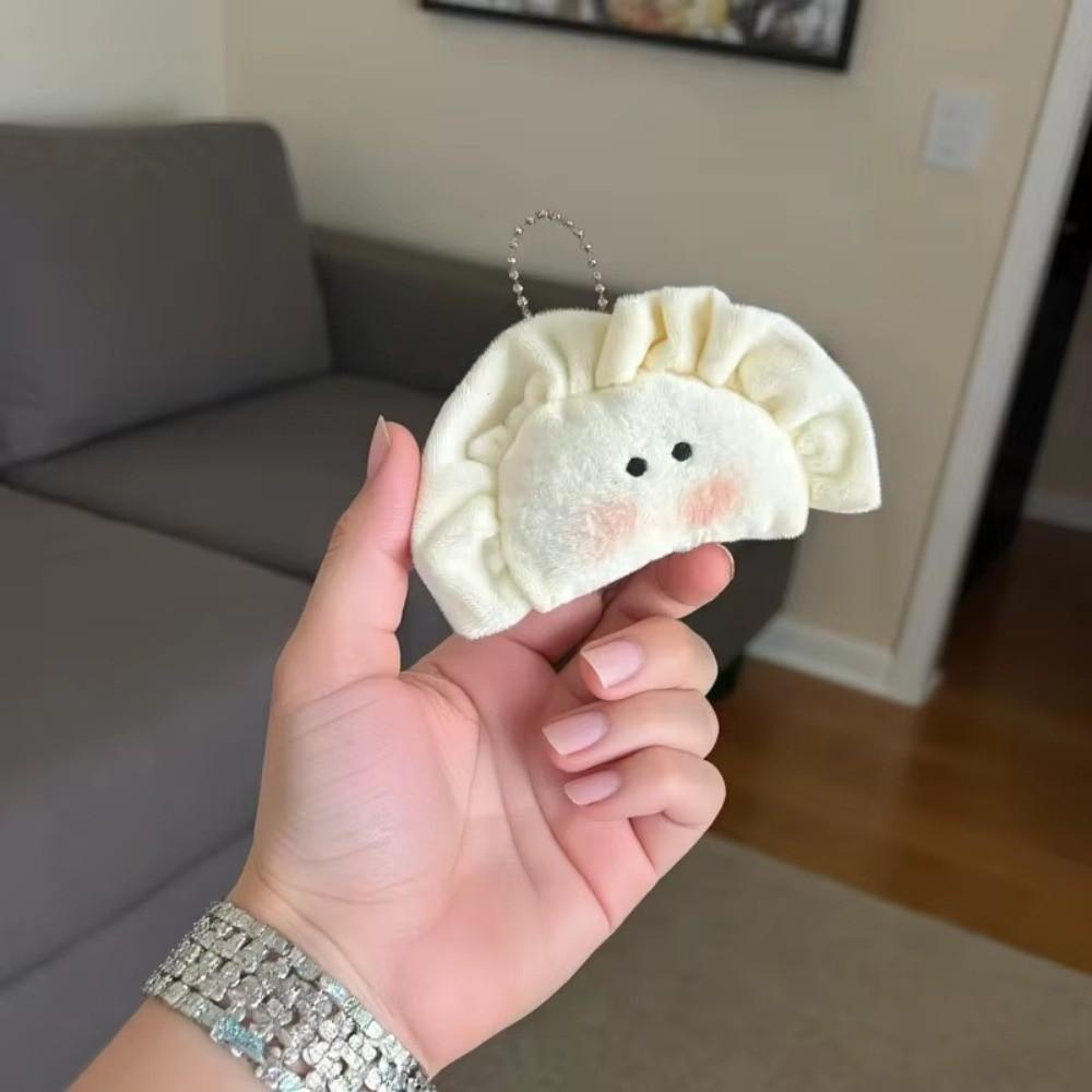 Plush Toys Plush Dumpling Keychain Soft Key Holders New Bag Charm For Boy Girl