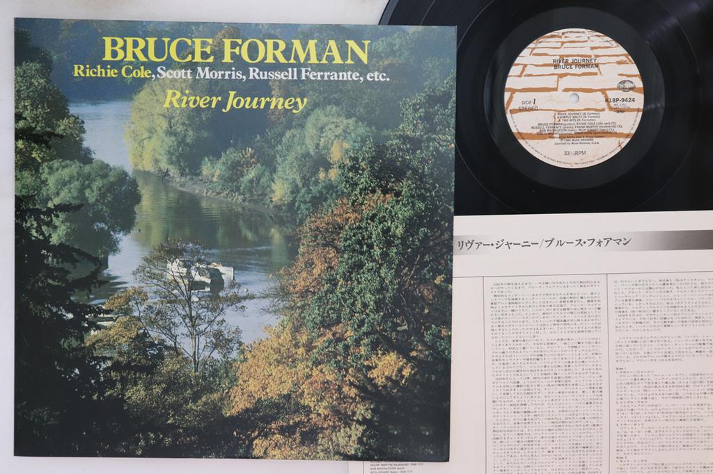 Виниловая пластинка BRUCE FORMAN River Journey K18P9424 SEVEN SEAS 1981 Япония Джаз Б/у