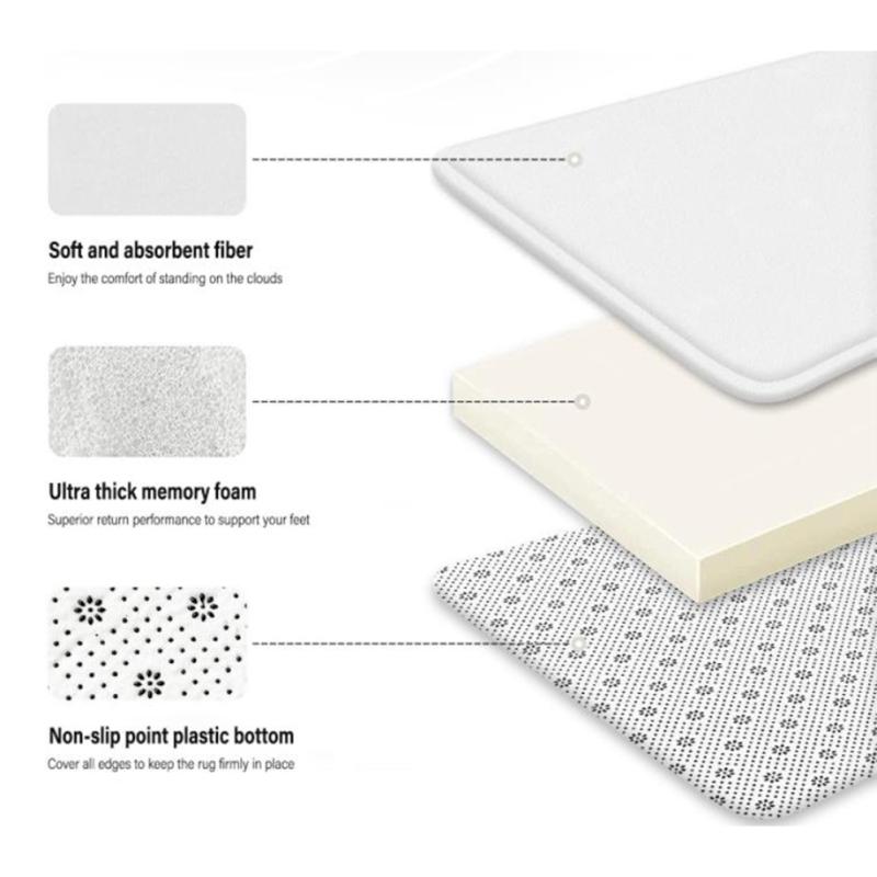 Bedroom Flannel Floor Mats Rabbit Year Anti-slip Doormat Carpet 2023 Chinese New Year Decoration 40