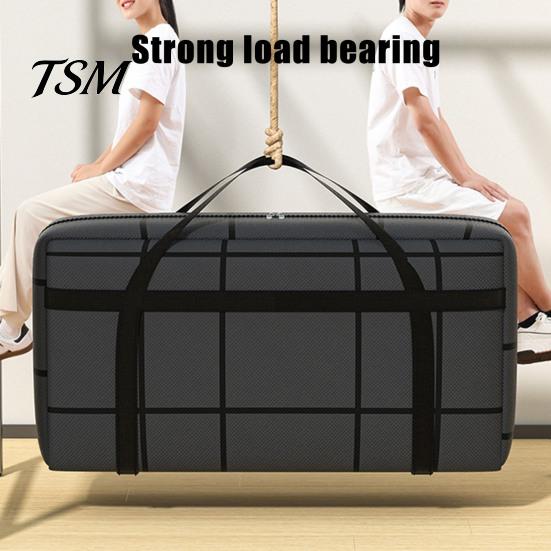 Household Item Storage Container Oversized Waterproof Bag with Reinforced Handle Large Clothes Capacity Zipper Closure Foldable Design Travel