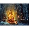 Diamond Painting Cartoon Christmas Tree Deer Rhinestone Painting Wallpaper 5D Christmas Decorations