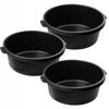 Container Bowl Construction Tub Round 11L 3pcs