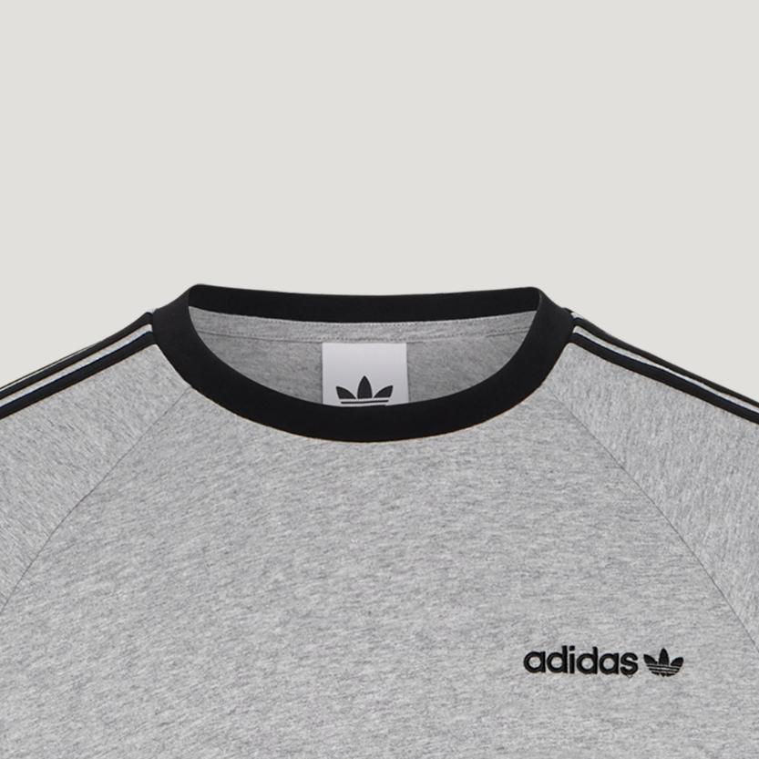 adidas Оригинальная футболка с длинным рукавом Cali свободного кроя, унисекс, топ LI9480