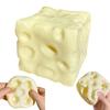 Реалистичная игрушка-пищалка из сыра, большая, из ТПР, для fidget-терапии, толстая, медленно поднимающаяся, гаджет для снятия стресса, портативный декор для стола для детей и взрослых