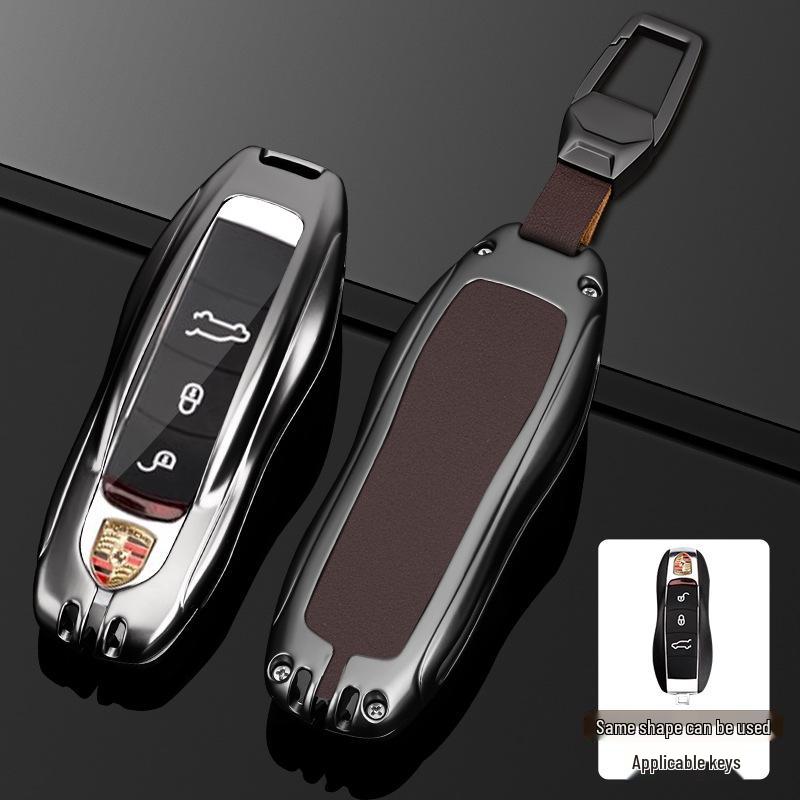 Limited Edition Porsche Cayenne Macan 718 Panamera Metal Key Shell Case