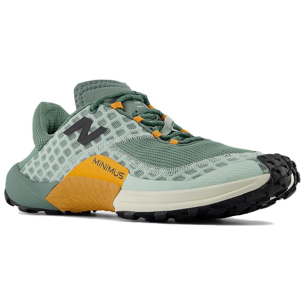 New Balance Minimus TR Удобные Стильные Прочные Кроссовки для трейлраннинга с низким верхом Мужские кроссовки Зеленые MTM10CD1