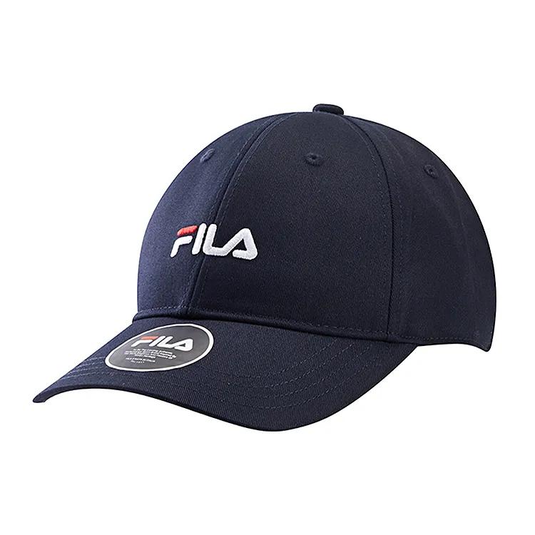 FILA Cotton Baseball Caps Unisex Dark Blue / White (Unisex) Baseball Caps F13U018207F
