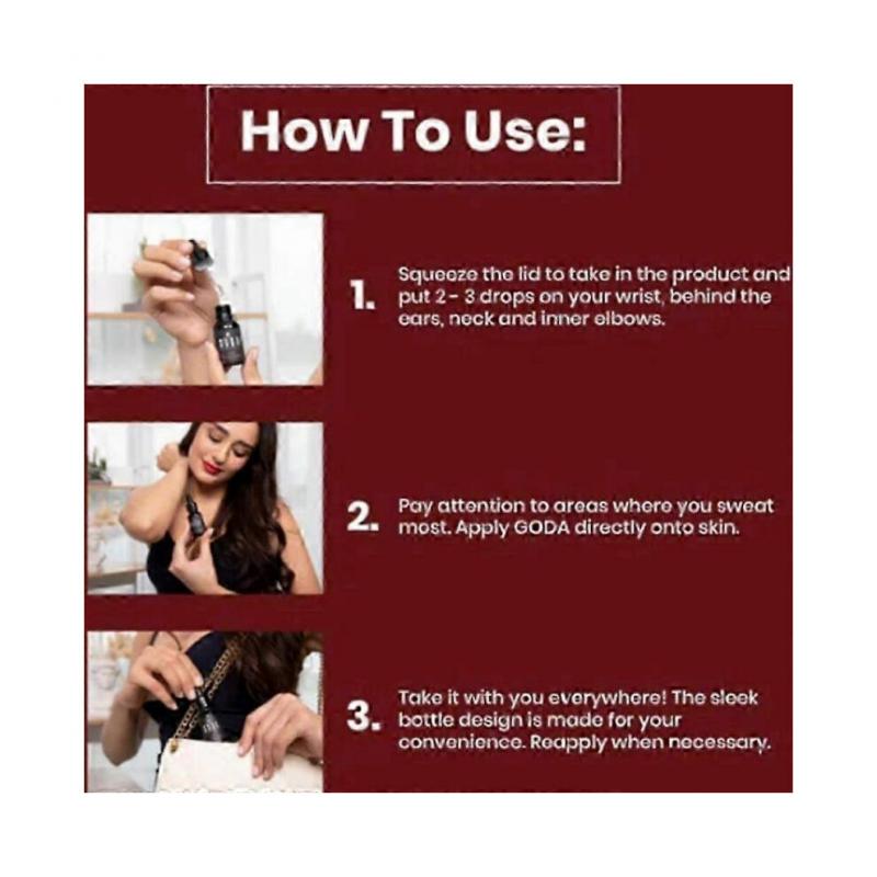 3X GODA for Her Pheromone Perfume for Women -15ml/0.50 fl. oz - Long-Lasting Women Fragrances with Jasmine and Rose - Floral Perfume Oil with Sweet