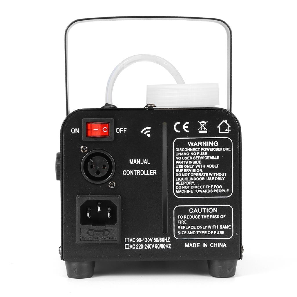 AC110-240V 500 Вт Эжектор DJ Рождественская Вечеринка Сценический Свет Дым-машина Диско Цветная Дым-машина Мини Светодиодный Пульт Дистанционного Управления Дымогенератор