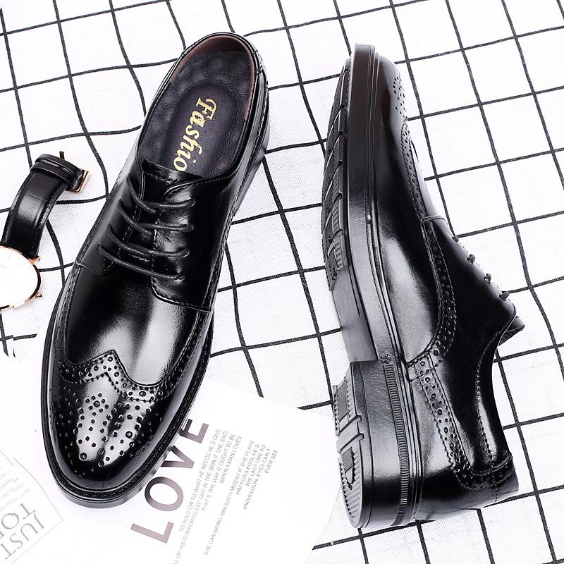 Роскошные брендовые мужские повседневные туфли из натуральной кожи, элегантные классические деловые туфли высокого качества для свадьбы, светских мужчин, модельные туфли-оксфорды