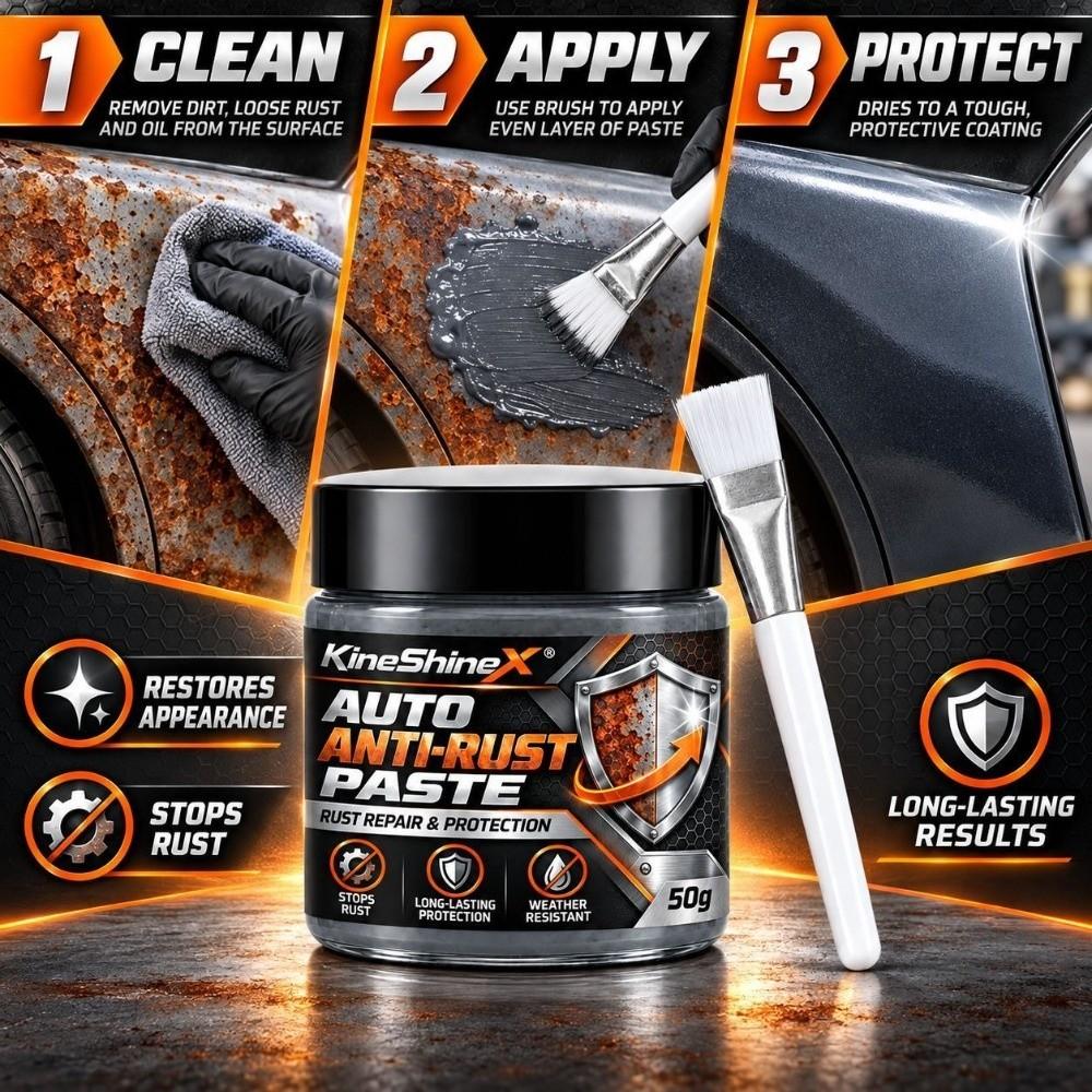 50g Car Metal Rust Repair Paste Waterproof Chassis Wheel Arch Protective Paste  Car Accessories