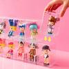 Acrylic Clear Doll Toys Storage Organizer Box Display Stand Popmart Case Waterproof Dust Proof Mystery 12pcs/lot