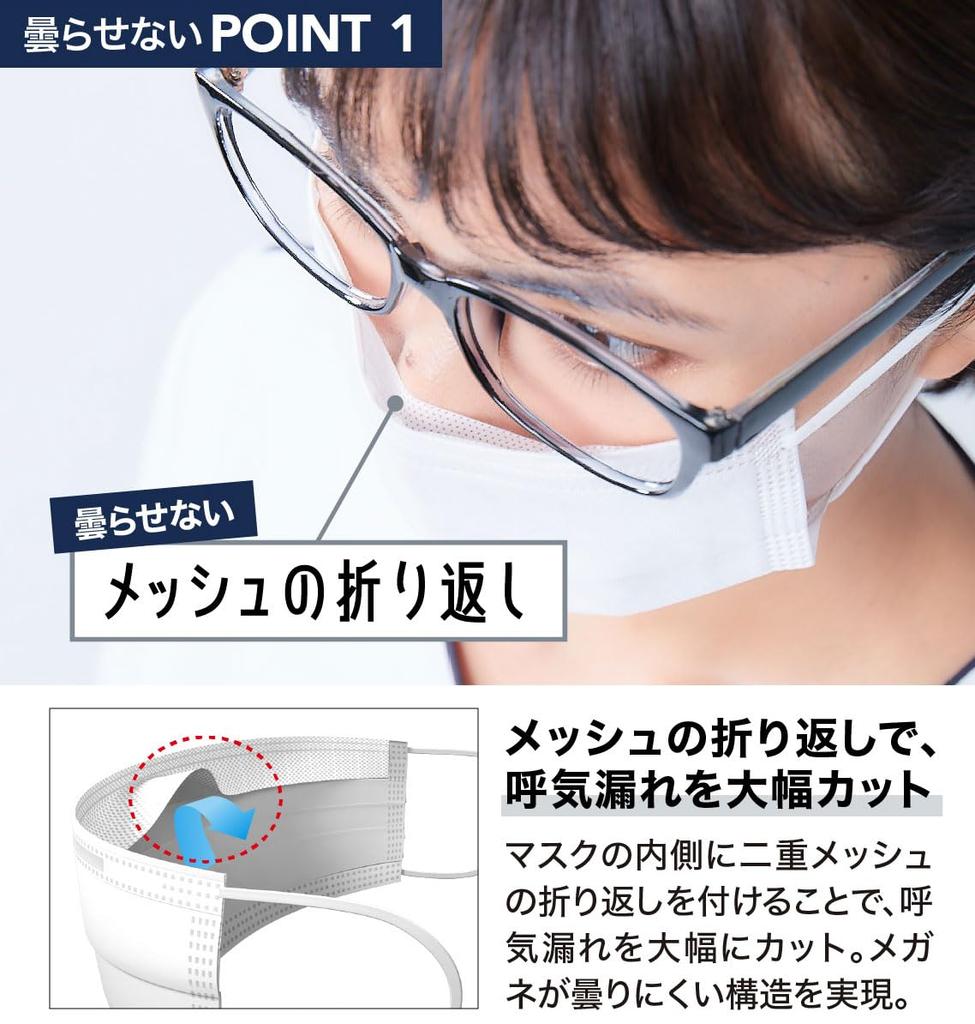 Medicom Japan Нетканый материал для индивидуально стандартных 40 Большой Удобный для Легкий для Большого Портативный JMK200614 Маски, Очки против запотевания, В индивидуальной упаковке, Размер,