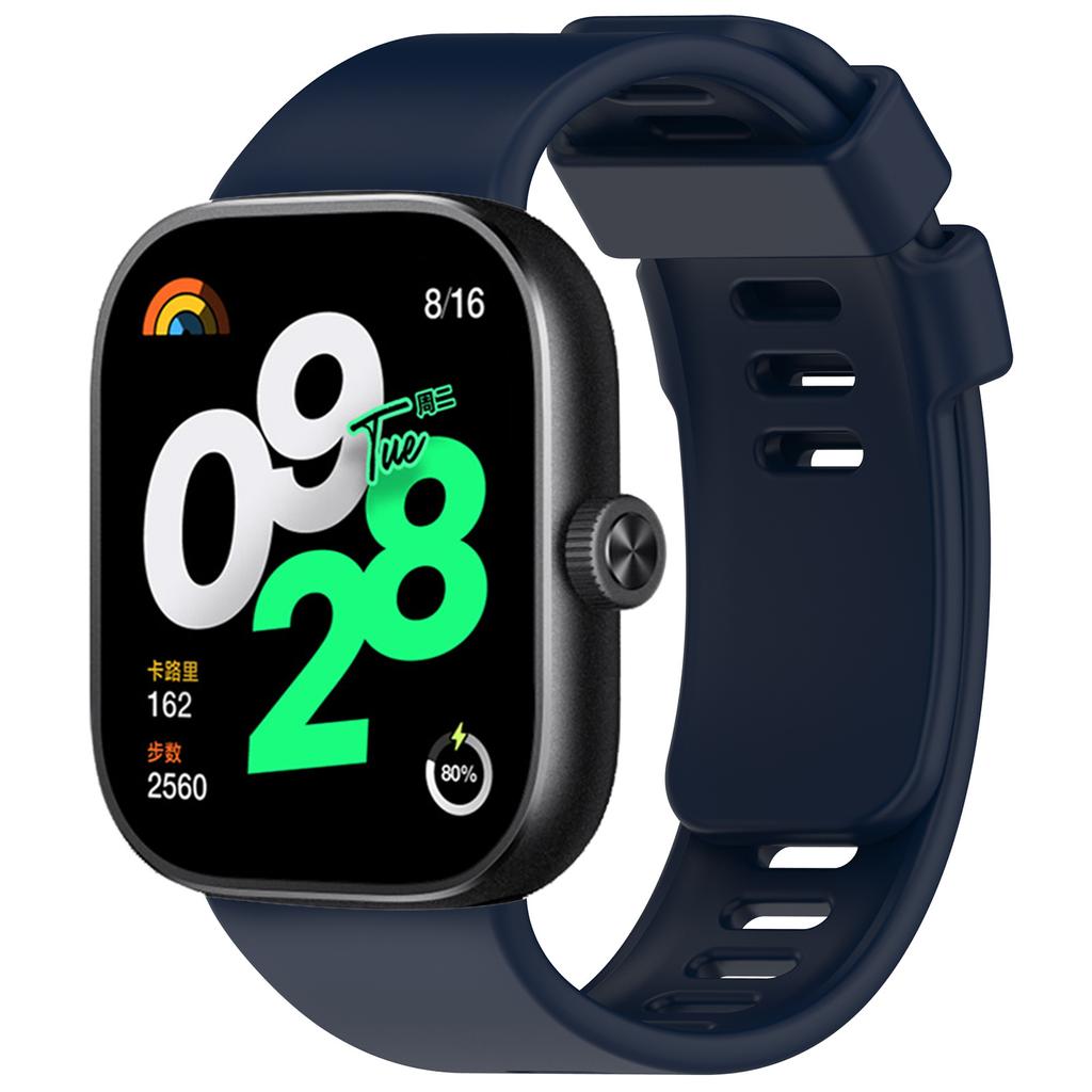 Силиконовый ремешок для Redmi Watch 4 Аксессуары ремешка спорт correa Запасной ремень Оригинальный браслет для Xiaomi mi band 8 pro Ремешок